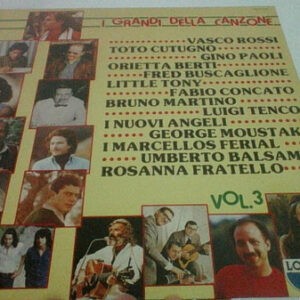 Various ‎– I Grandi Della Canzone Vol. 3