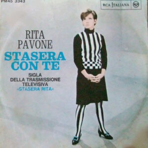Rita Pavone ‎– Stasera Con Te (Used Vinyl) (7'')