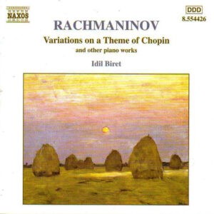 Rachmaninov - Idil Biret ‎– Variations On A Theme Of Chopin And Other Piano Works (Used CD)