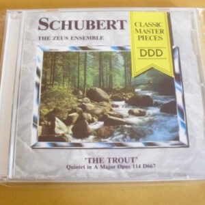 Schubert, The Zeus Ensemble ‎– "The Trout" (Quintet In A Major Opus 114 D667) (Used CD)