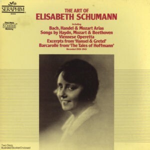 Elisabeth Schumann – The Art Of Elisabeth Schumann (Used Vinyl)